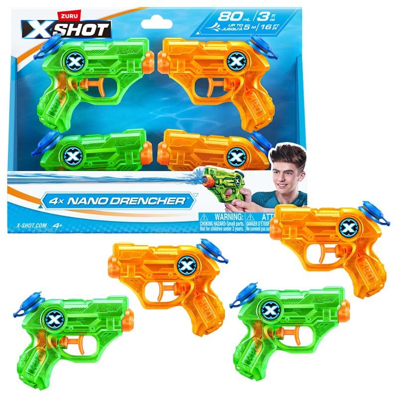 جهاز إكس شوت لتنقية المياه بتقنية النانو - عبوة من 4 قطع