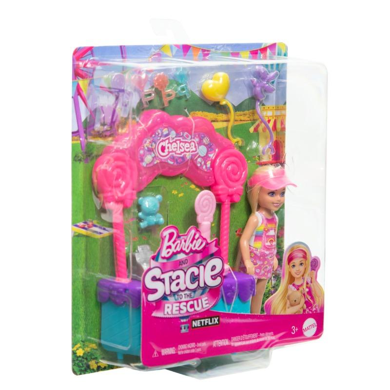 Barbie Chelsea Lollipop Candy Stand Playset.