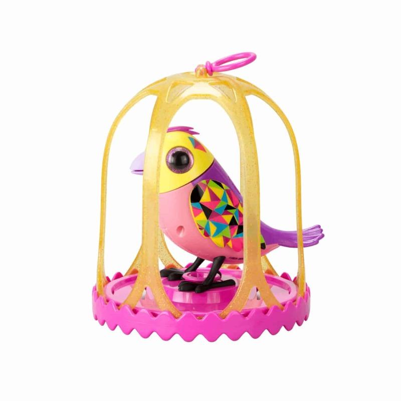 Silverlit DigiBirds Bird With Cage Single - Multicolors