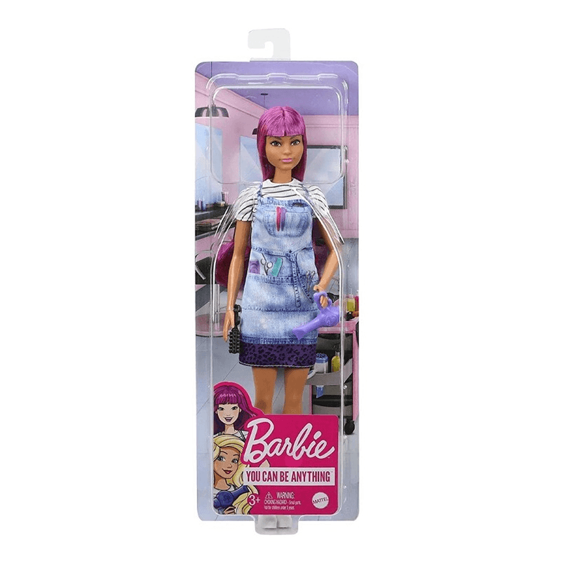 Barbie Hair Stylist Doll Purple Hair with Accessories