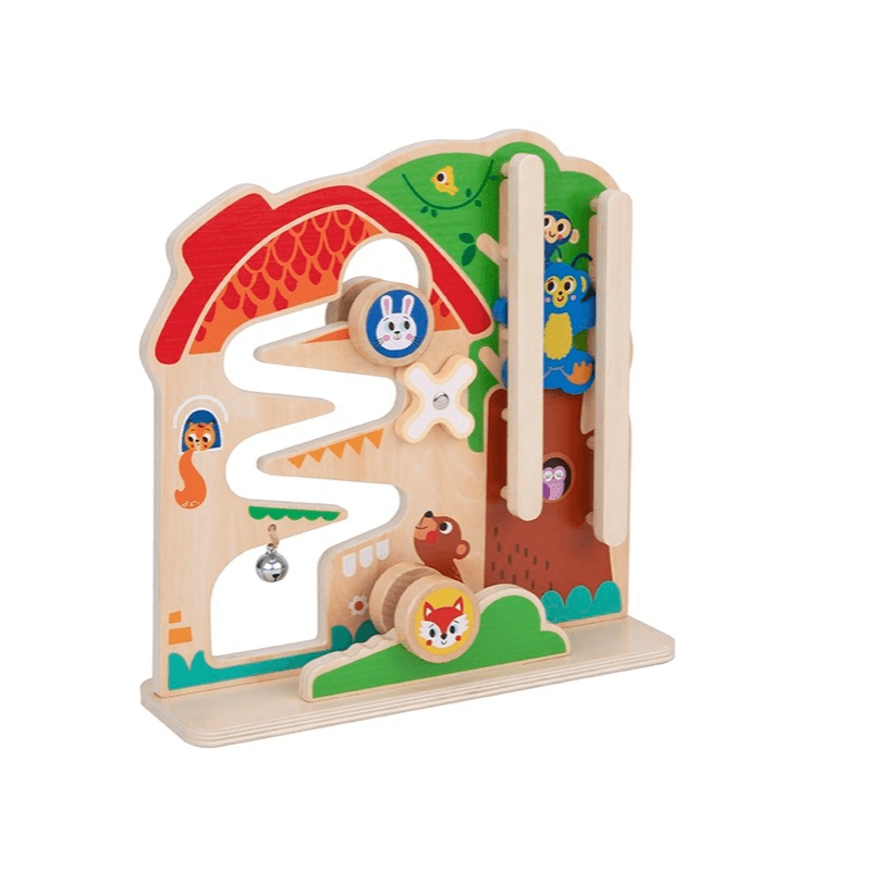 Tooky Toy 2 In 1 Activity Ball Track