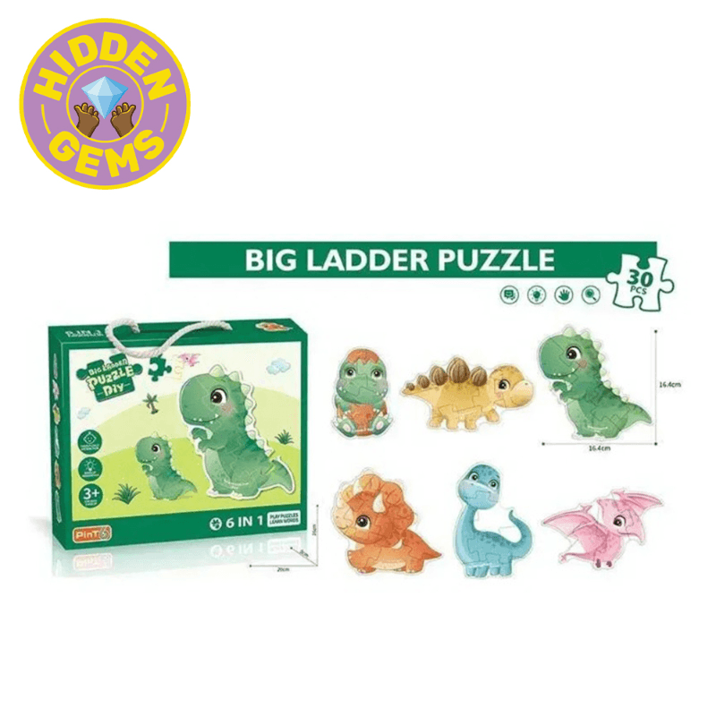 مجموعة أحجية السلم الكبير لمغامرات الديناصورات