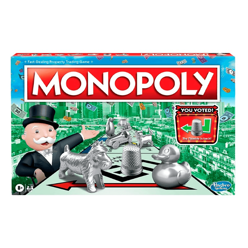 لعبة مونوبولي الكلاسيكية باللغة الإنجليزية