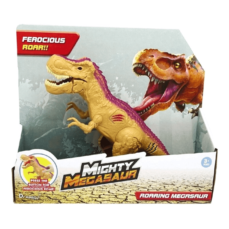 لعبة الديناصور مايتي ميجاسور بأضواء وأصوات - ألوان متنوعة