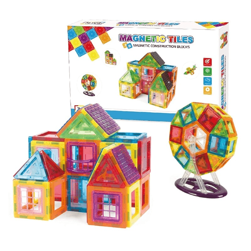 Magnetic Tiles Building Blocks Set 70 Pcs