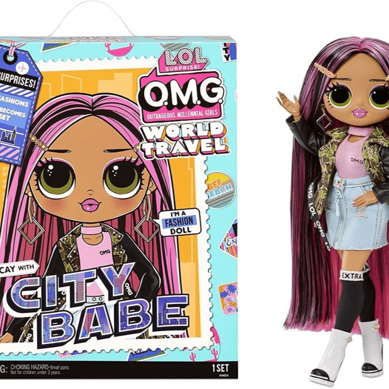 L.O.L. Surprise OMG World Travel Fashion Doll - City Babe