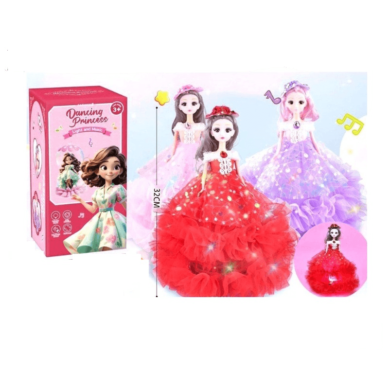 Dancing Mermaid Doll with Lights & Music