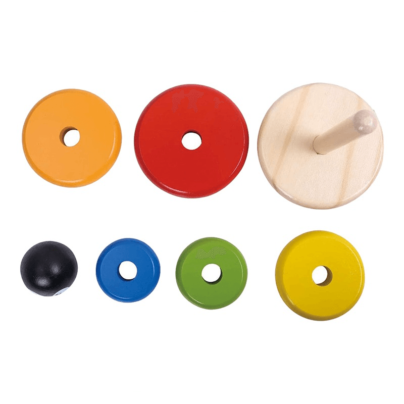 Tooky Toy Wooden Penguin Tower