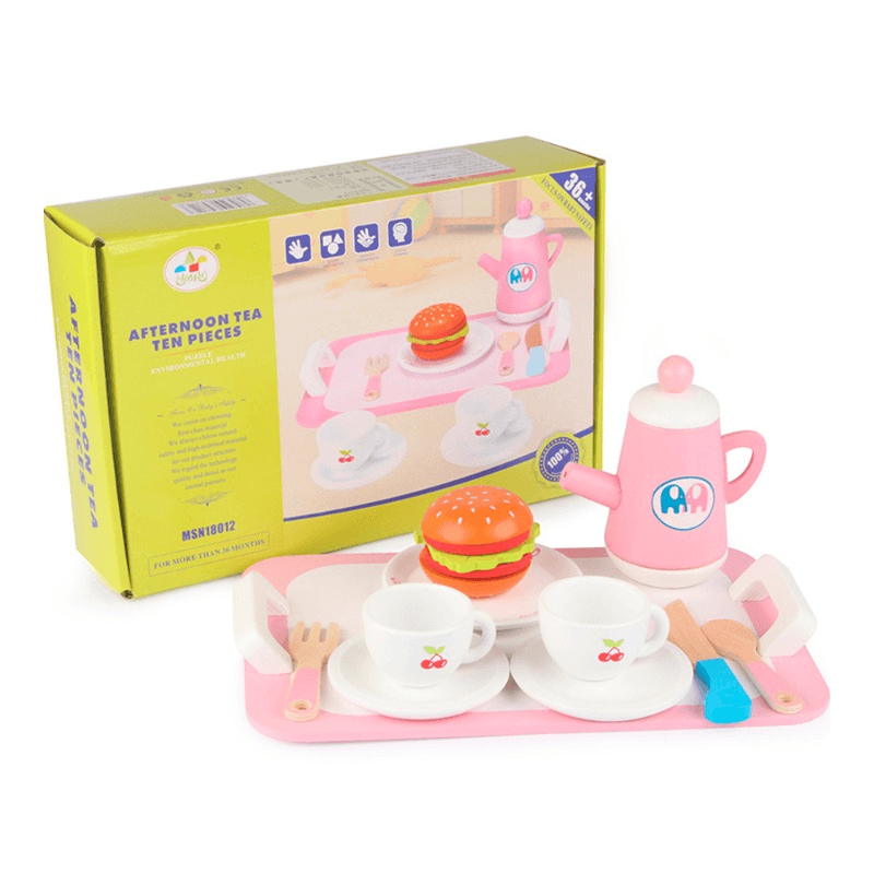 مجموعة شاي العصر - 10 قطع