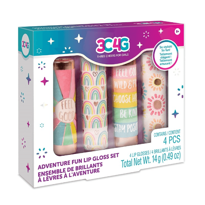 3 سي 4 جي - مجموعة ملمع الشفاه أدفينتشر