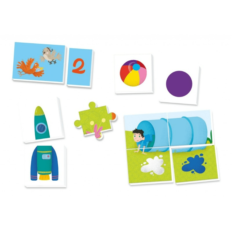 Clementoni - Young Learners - 8 Games in 1