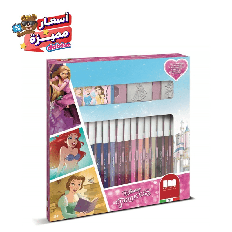 Disney 21 Felt- Tip Pens Princess