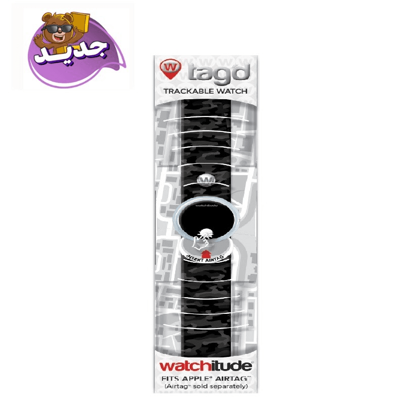 Watchitude Tag’d Trackable Watch - Black Ops