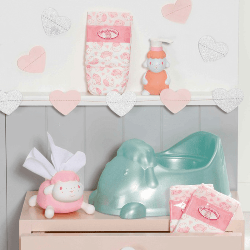 بيبي أنابيل - مجموعة نونية دمى بيبي أنابيل لون أخضر