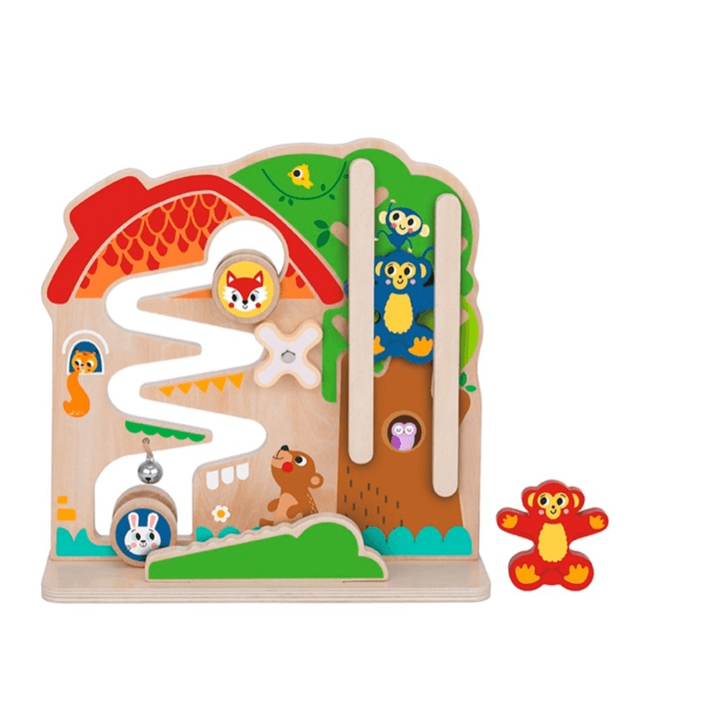 Tooky Toy 2 In 1 Activity Ball Track