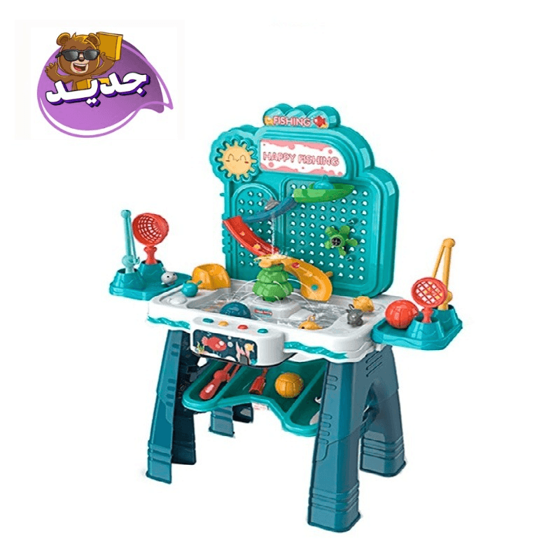 مجموعة لعب طاولة صيد السمك 47 قطعة