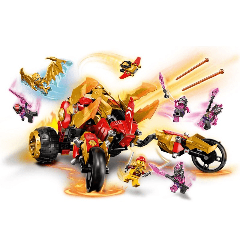 LEGO NINJAGO Kais Golden Dragon Raider Set