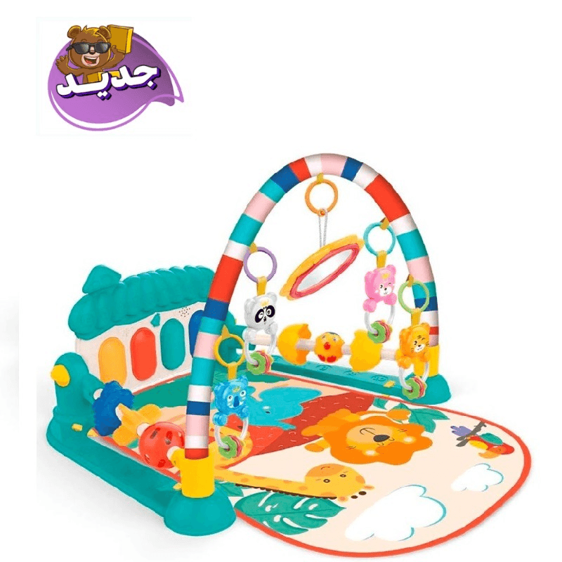 Huanger Baby Play Piano Gym Mat with Music and Light