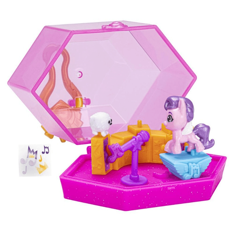 My Little Pony Mini World Magic Crystal Keychain - Princess Pipp Petals