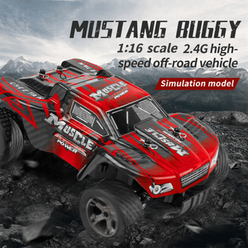 Cheetah King RC Off Road Vehicle - Red