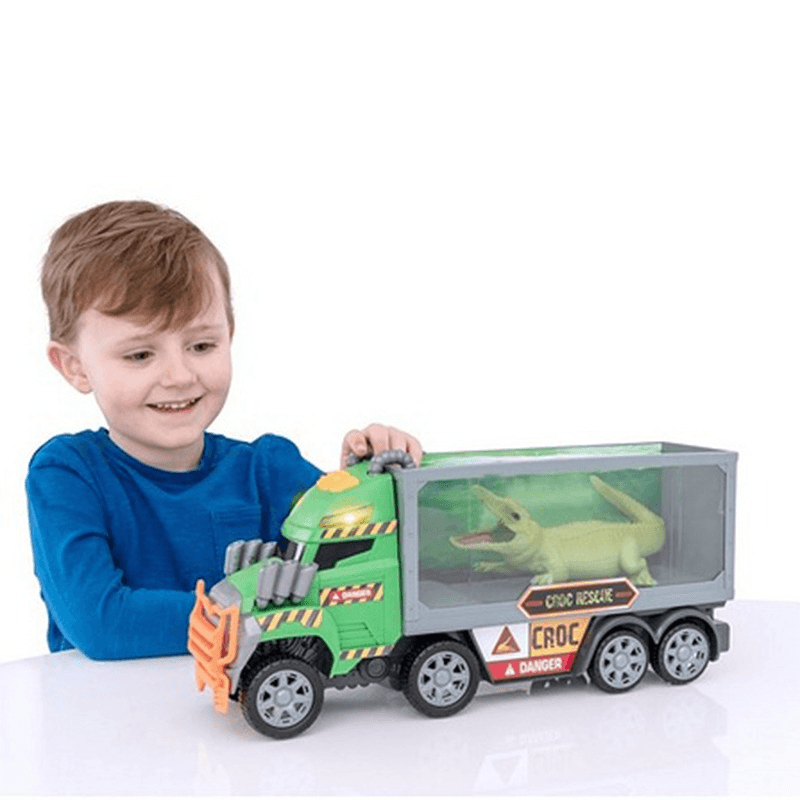 تيمسترز - شاحنة مونستر موفرز مع تمساح بأضواء وأصوات