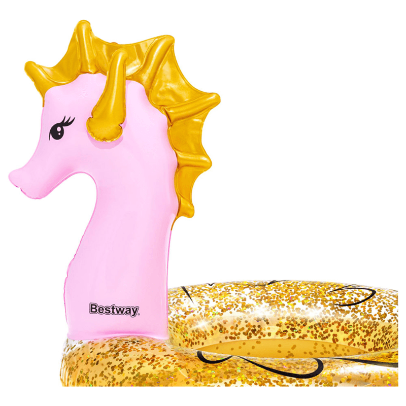 Bestway Swim Float Glitter Seahorse Designe
