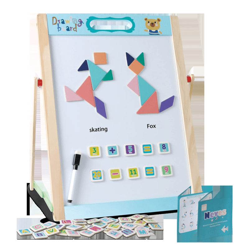 Beilaluna Drawing Board With Tangram Puzzle