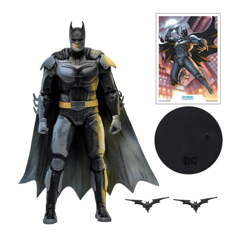 DC Multiverse Injustice2 - Batman, Dr Fate And Supergirl Action Figure Set