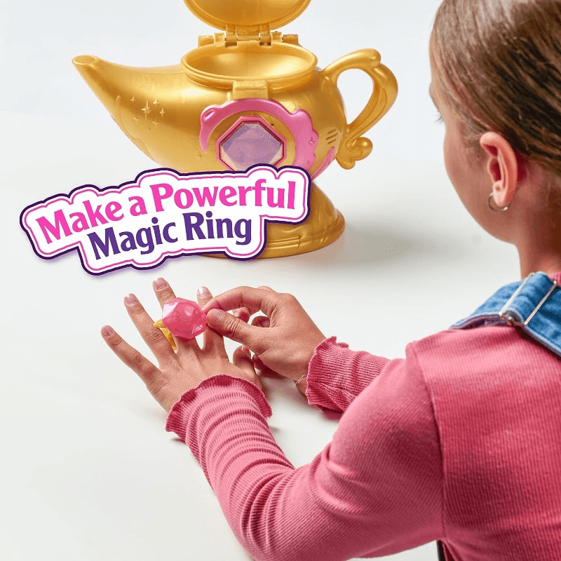 Magic Mixies Magic Genie Lamp With Interactive Pink Plush Toy
