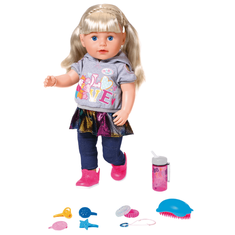 Baby Born Soft Touch Sister Blonde Doll 43cm