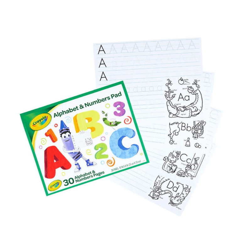 Crayola Alphabet and Numbers Pad