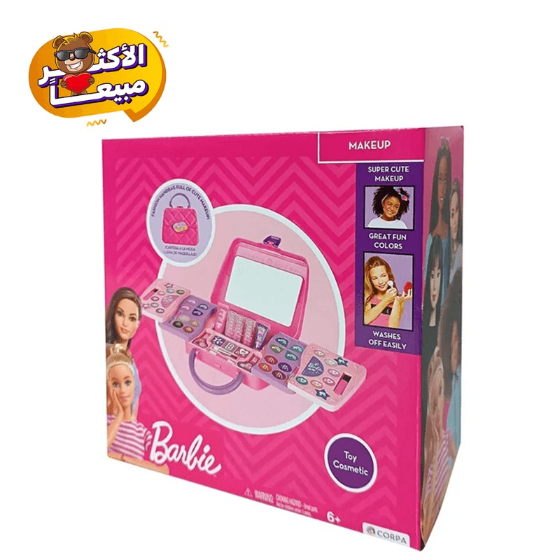 Barbie 5 Decks Sliding Handbag With Makeup Set