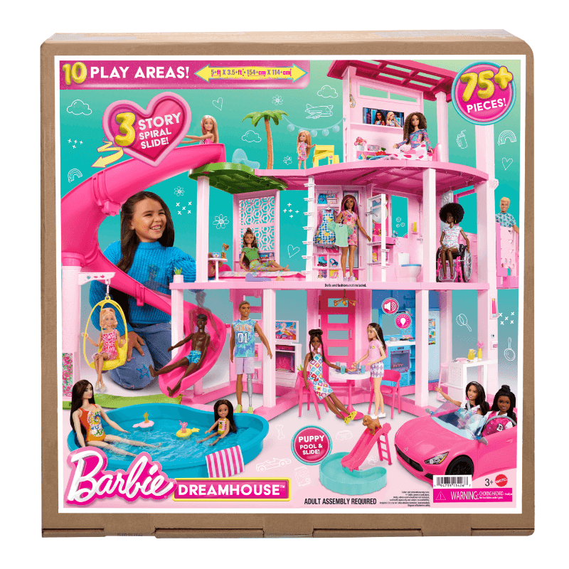 Barbie Dreamhouse with 75 Pieces