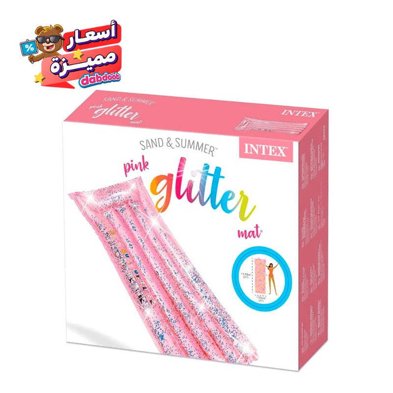 إنتكس - عوامة بينك جليتر القابلة للنفخ