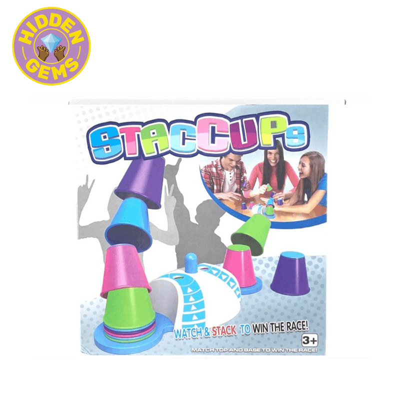 Fold and Stack Cup Party Game