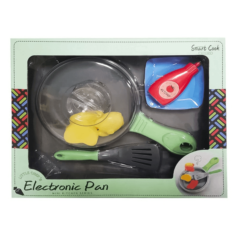 TTC - Little Chef's Mini Kitchen Series Electric Pan Set