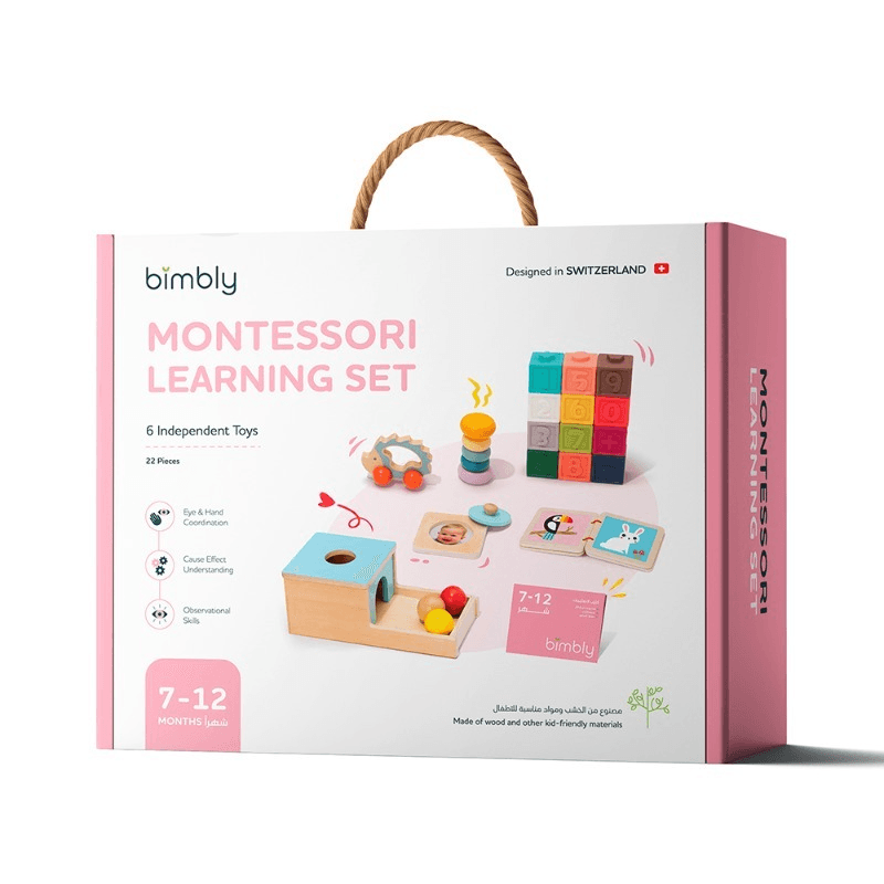 بيمبلي - صندوق التعلم مونتيسوري 7-12 أشهر