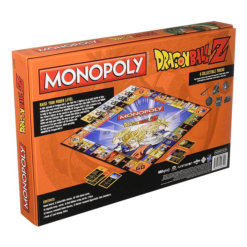 Monopoly Dargon Ballz Board Game