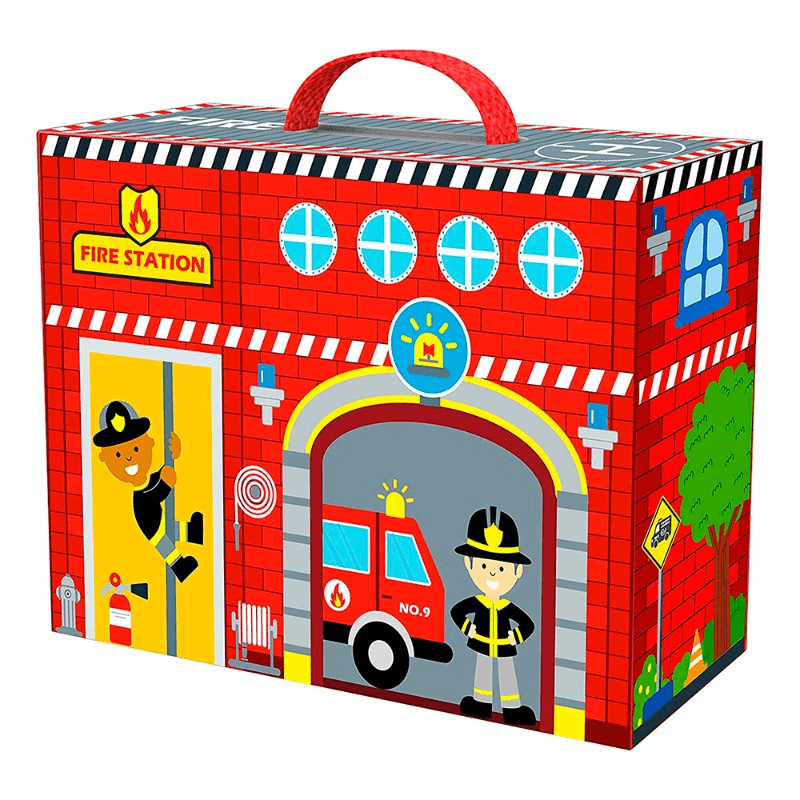 Tooky Toy Fire Station Box