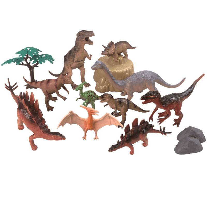 Wenno Dinosaur Playset - 14 pcs