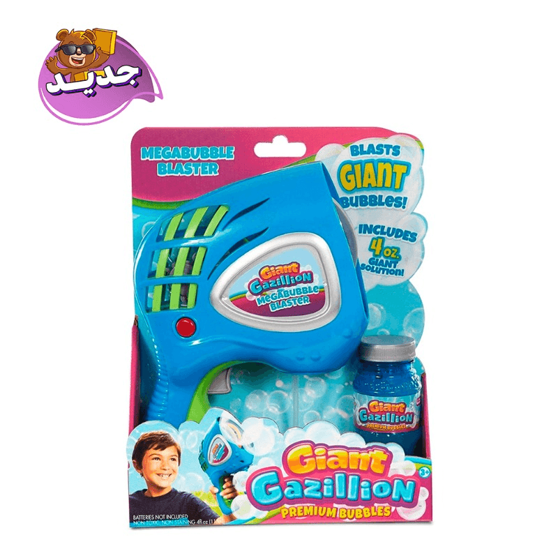 جازيليون -آلة فقاعات ميجا بابلز بلاستر