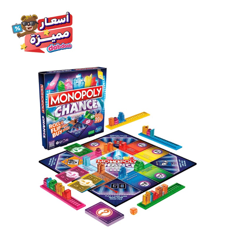 Monopoly Chance Board Family Game