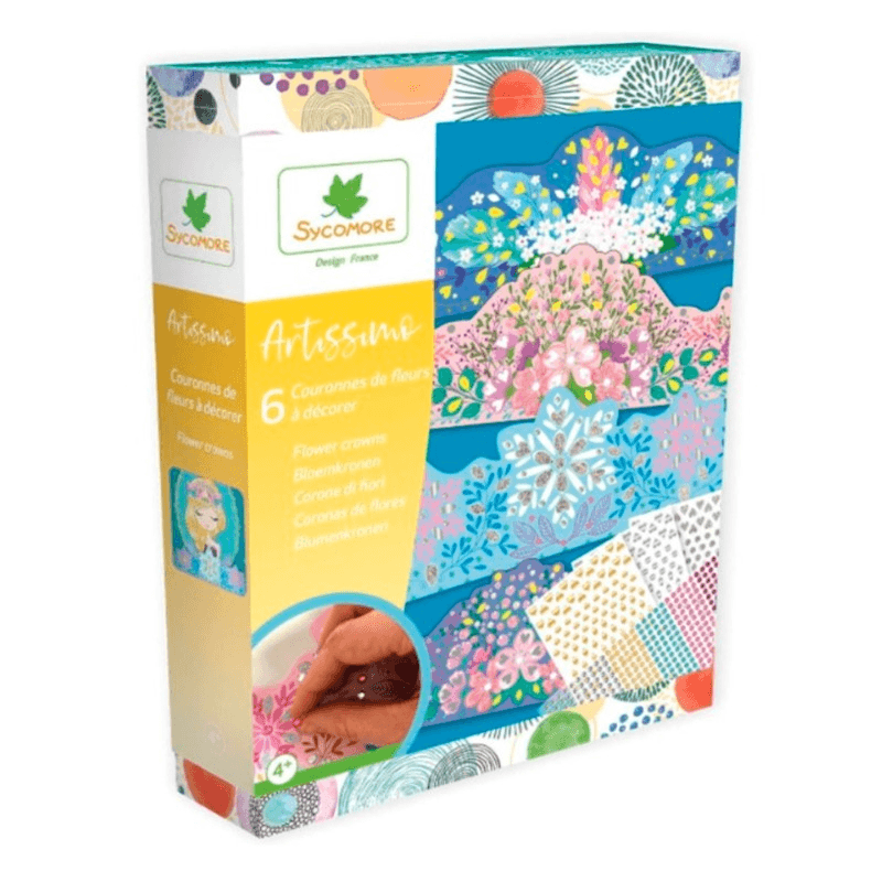 سايكومور - 6 تيجان زهور الأميرة للتزيين