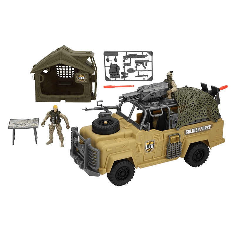 Soldier Force Boot Camp Defence Playset