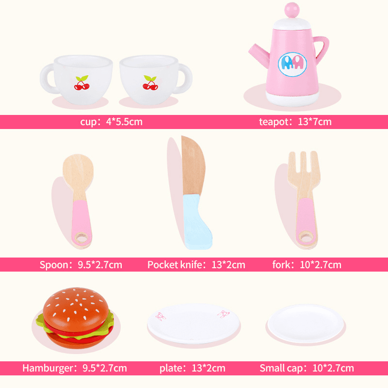 مجموعة شاي العصر - 10 قطع