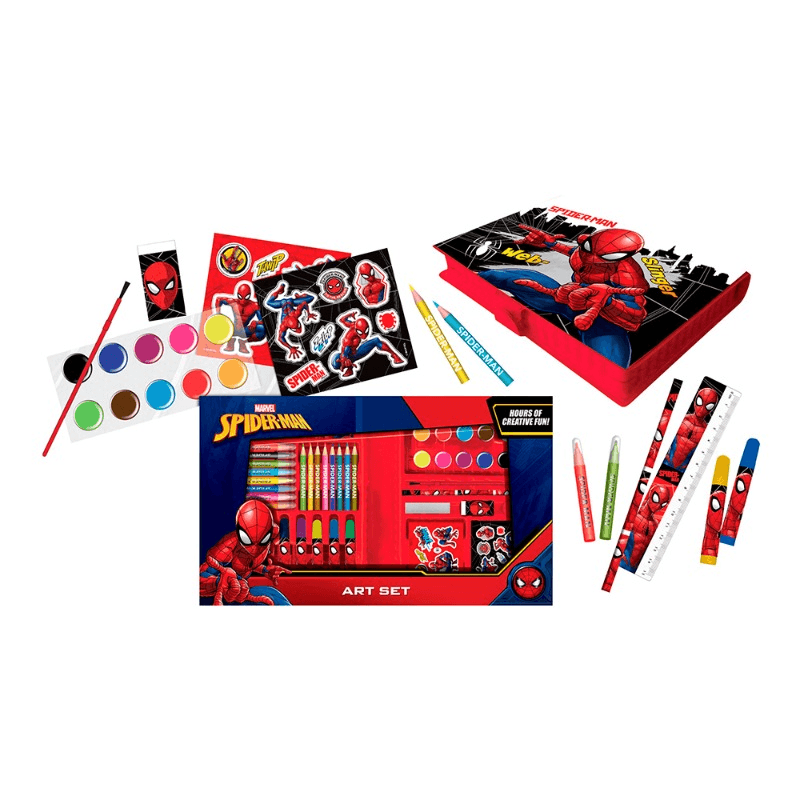 سبايدر مان - مجموعة القرطاسية الفنية