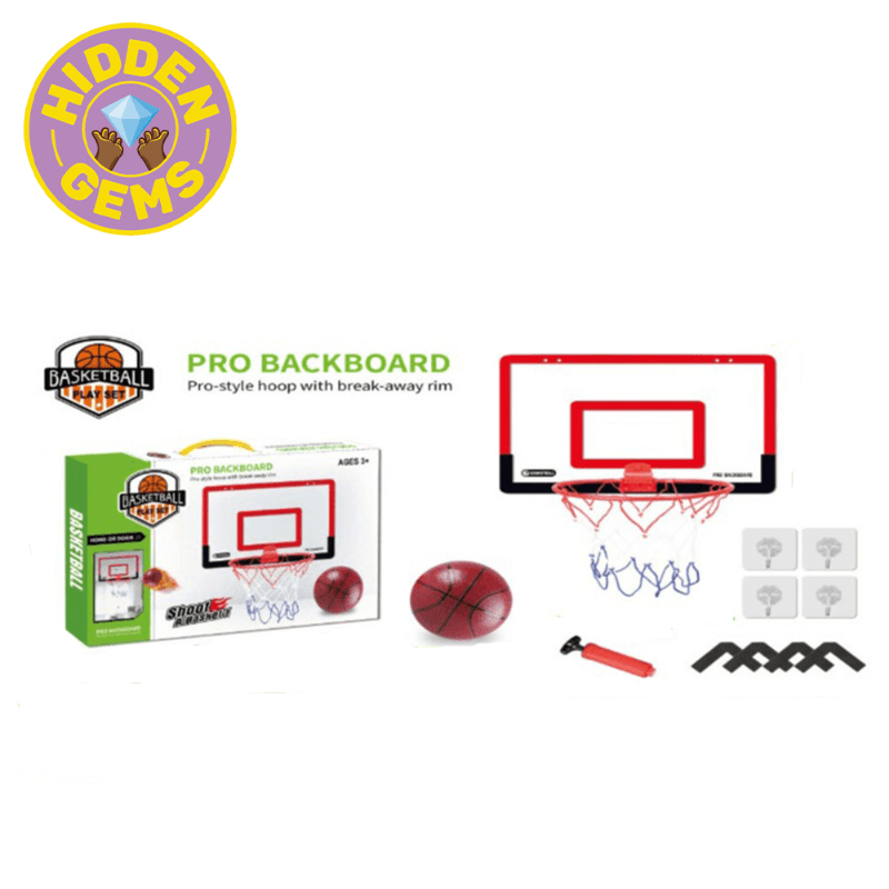 Mini Pro Basketball Hoop Set
