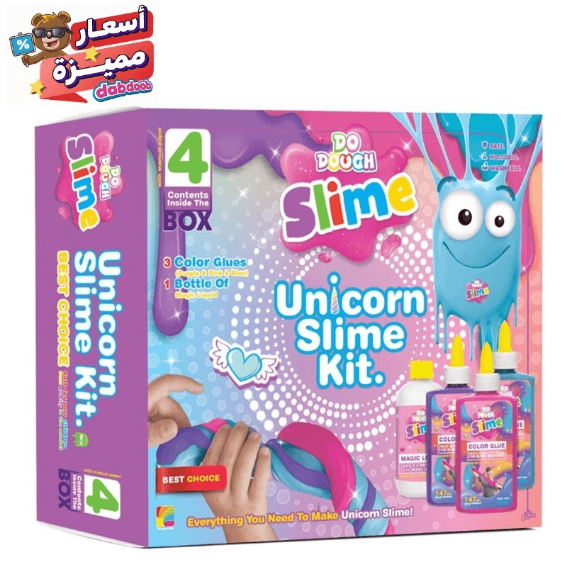 دو دوه - مجموعة صنع سلايم اليونيكورن