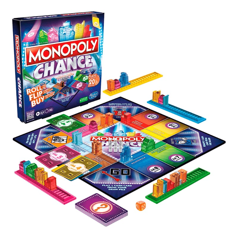 Monopoly Chance Board Family Game