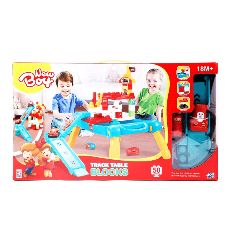 نيو بوي - مجموعة بناء مضمار السباق 50 قطعة